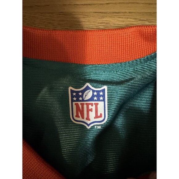 NFL MIAMI DOLPHINS Youth Size Medium Jersey Flag Football Polyester Baked Cheeto - Picture 3 of 9